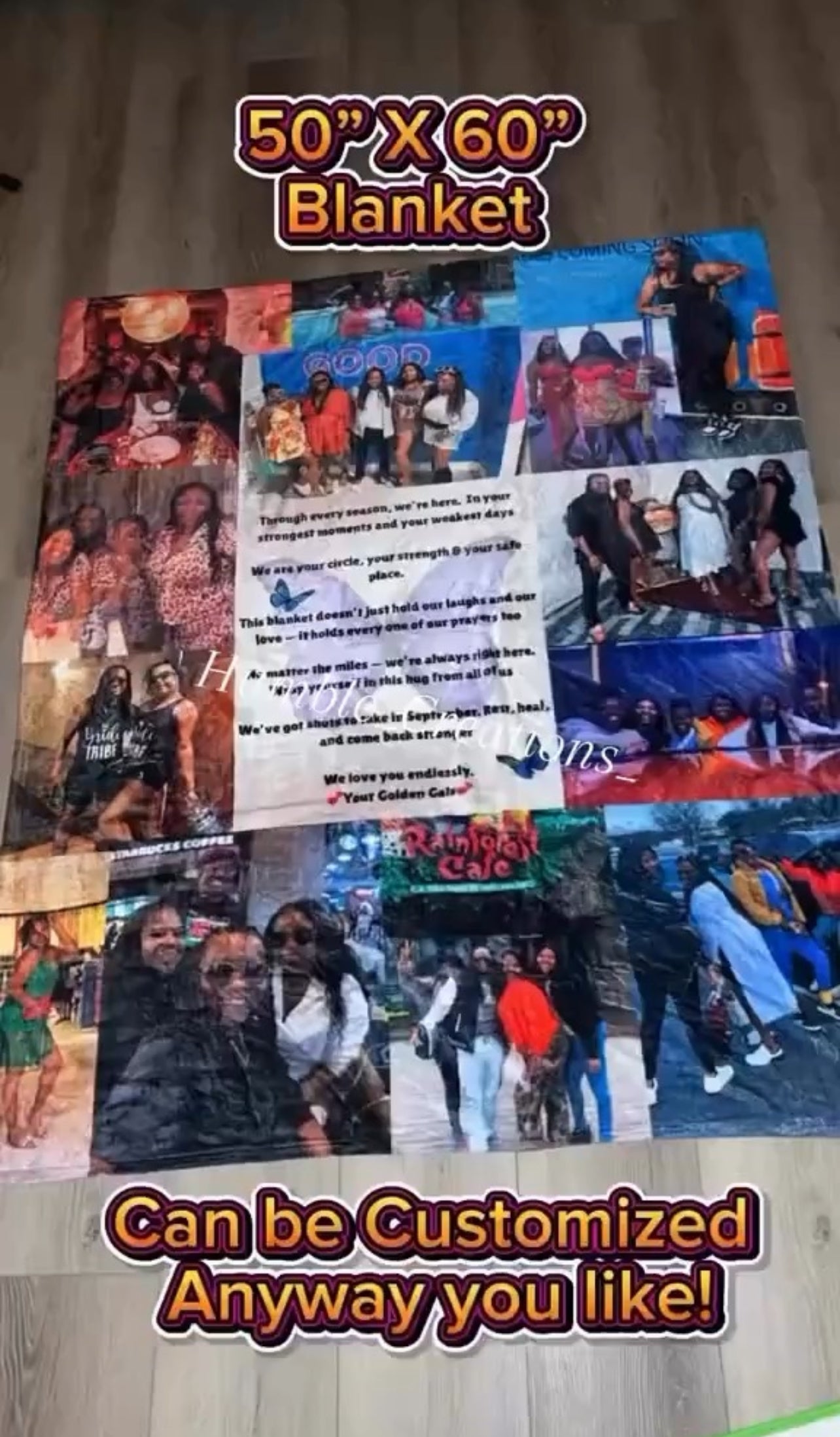 Custom Micro Fleece Blankets