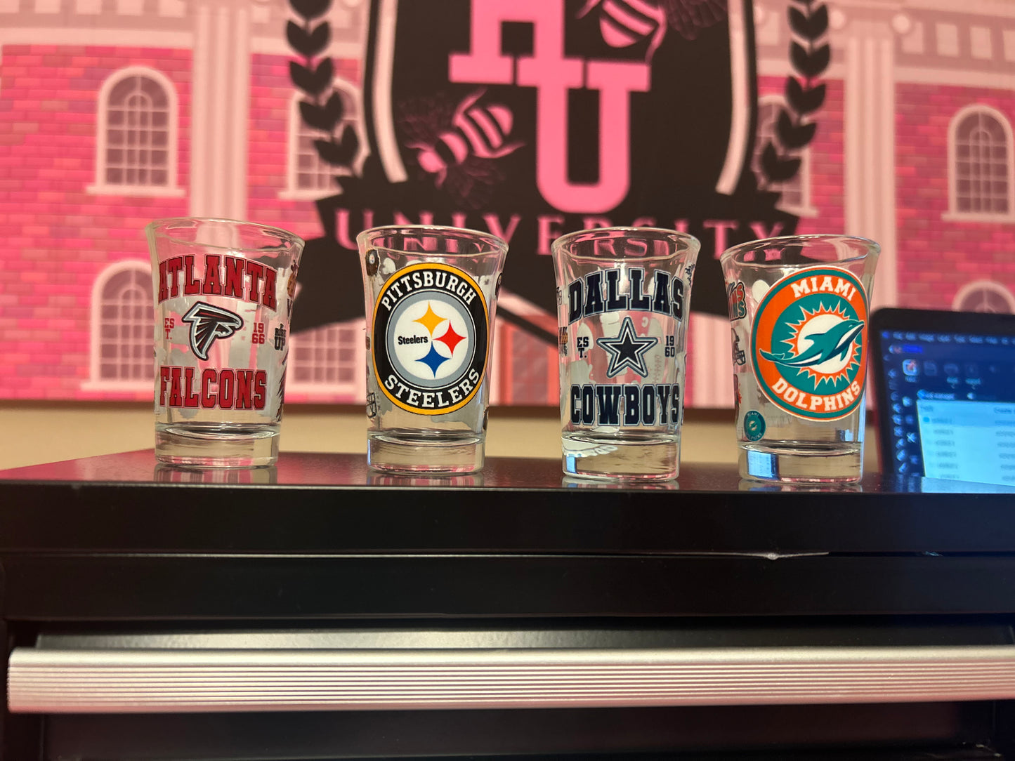 Shot Glass Sports Wraps