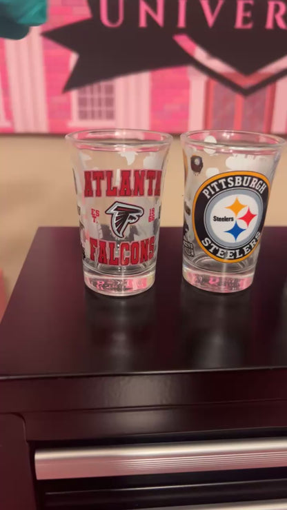 Shot Glass Sports Wraps